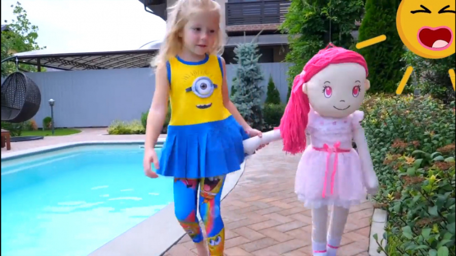 ماجراهای ناستیا و بابایی - قسمت 132 - بازی پرنسس ناستیا با اسباب بازی ها